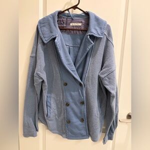 We The Free Blue and Mauve Lined Jacket